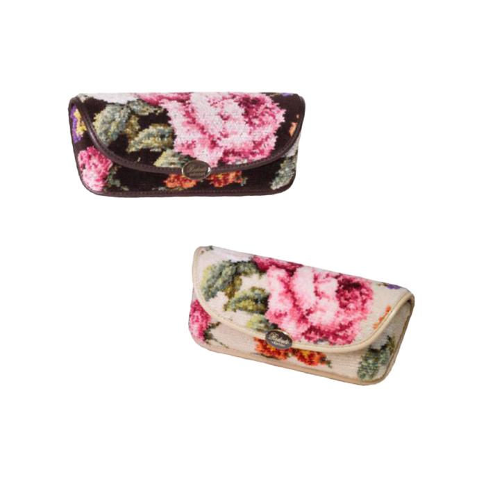 メーカー直送 代引不可 メガネケース ルドゥーテ クロス シェニール織