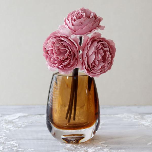 造花 オシャレ アーティフィシャルフラワー ピオニーバンドル モーブ