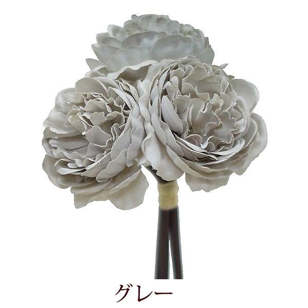 造花 オシャレ アーティフィシャルフラワー ピオニーバンドル モーブ