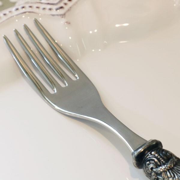 ディナー フォーク べっ甲 ナポレオン イタリア製 ステンレス NAPOLEON