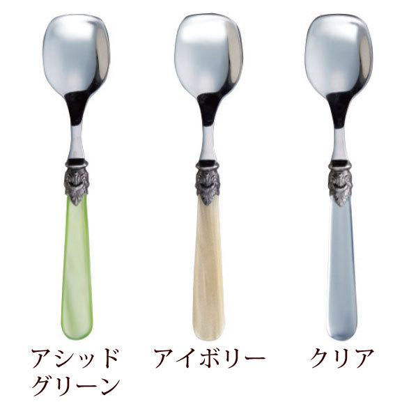 エメ EME アイスクリームスプーン 14cm ナポレオン アイボリー
