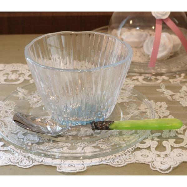 エメ EME アイスクリームスプーン 14cm ナポレオン アイボリー