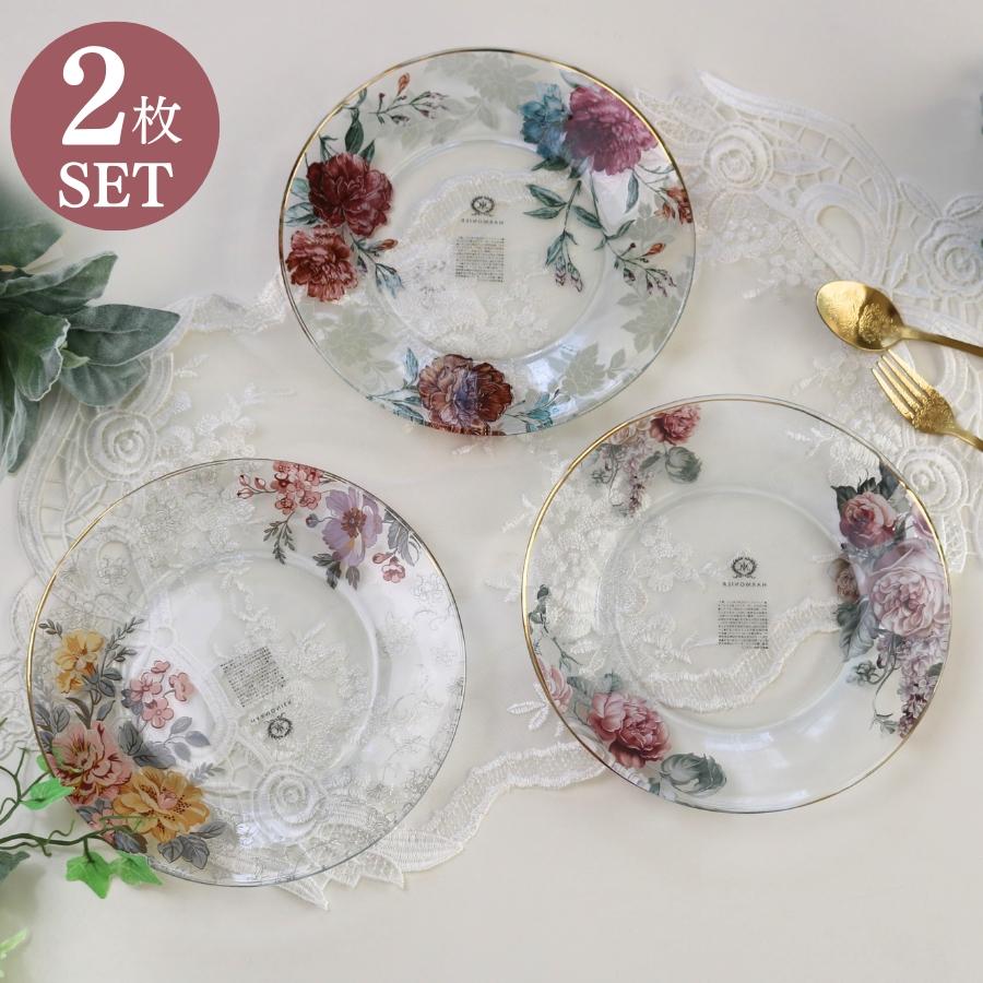 ガラスのケーキプレート dolce.jpg