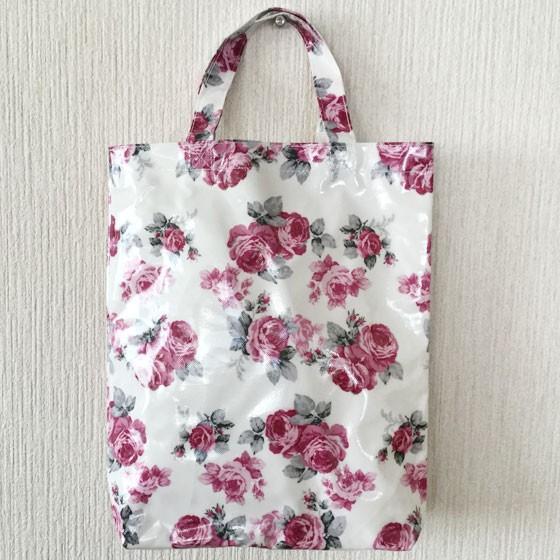 ポイント消化 ローズ柄 お稽古バッグ バッグ 花柄 薔薇柄 手提げバッグ レッスンバッグ エコバッグ マチ付き バラ柄 トート サブバッグ 可愛い Pa 590 薔薇雑貨かわいい姫系雑貨のmeggie 通販 Yahoo ショッピング