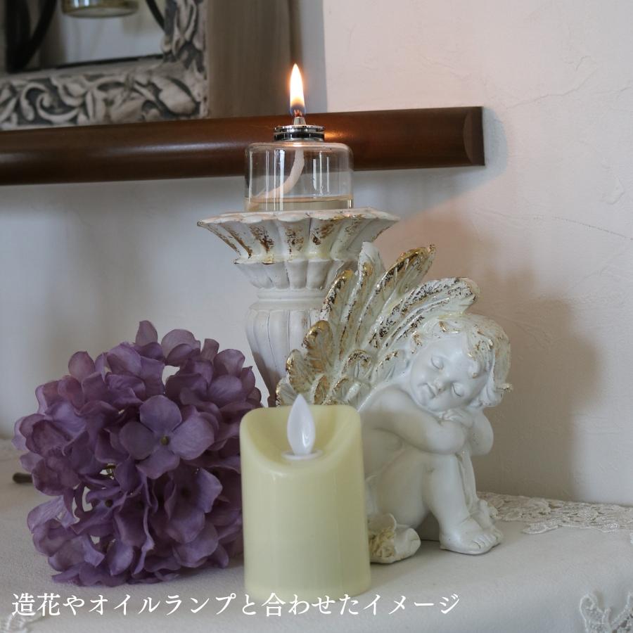 天使 置物 オブジェ 妖精 人形 グッズ LED キャンドル ライト 玄関