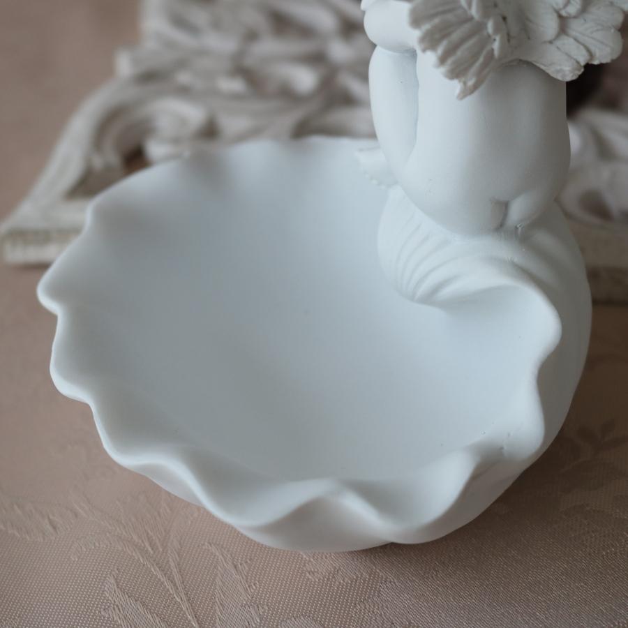 天使 置物 オブジェ 小物入れ 雑貨 妖精 人形 グッズ トレイ