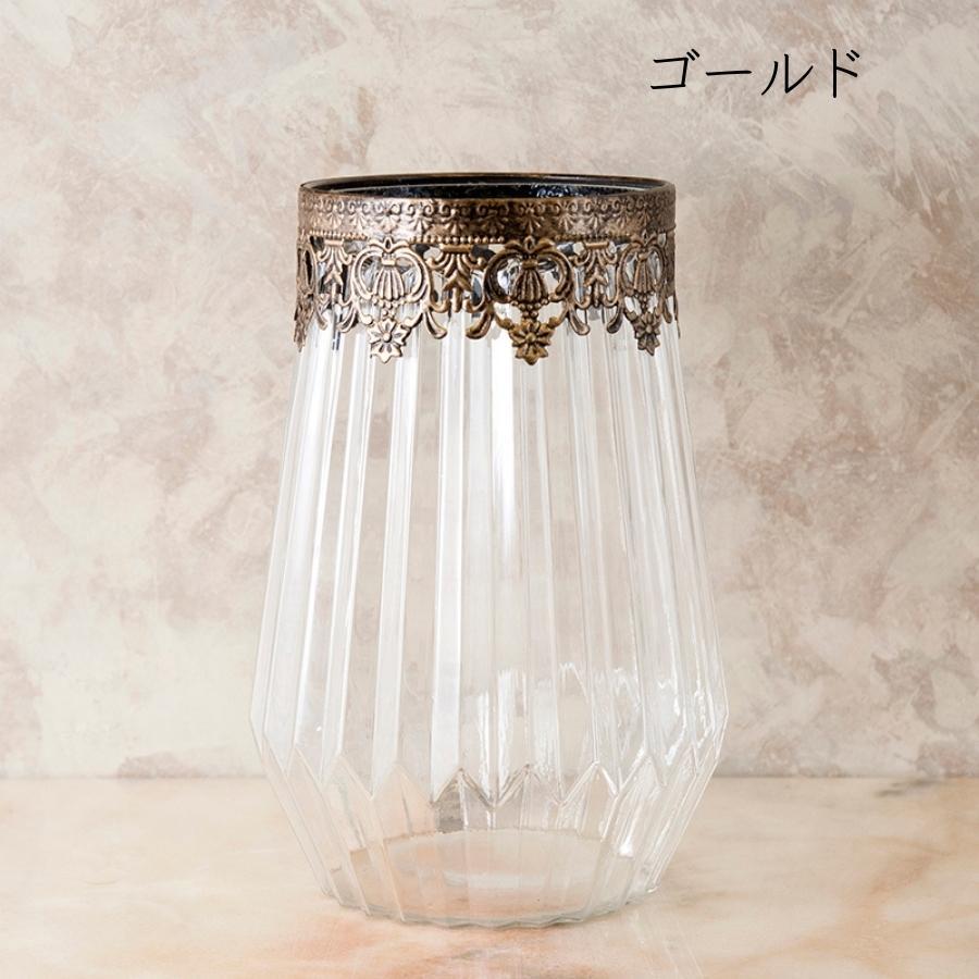 花瓶 おしゃれ ガラス 大きいサイズ 大きい 一輪挿し ロワール Loire アンティーク かわいい 可愛い 造花 フラワーベース｜meggie｜11