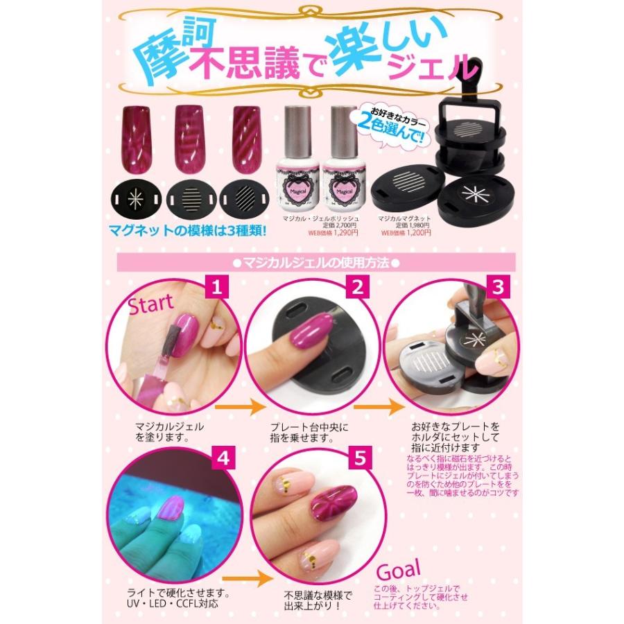 マジカルジェル　お好きなカラー２色選んでマジカル・マグネット付きで1000円 |  | 02