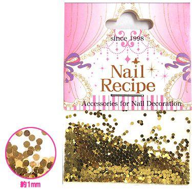 メール便ok 30 丸ホロ ゴールド ホログラム ネイル パーツ レジンアート Nd 18 ネイルレシピ Yahoo 店 通販 Yahoo ショッピング