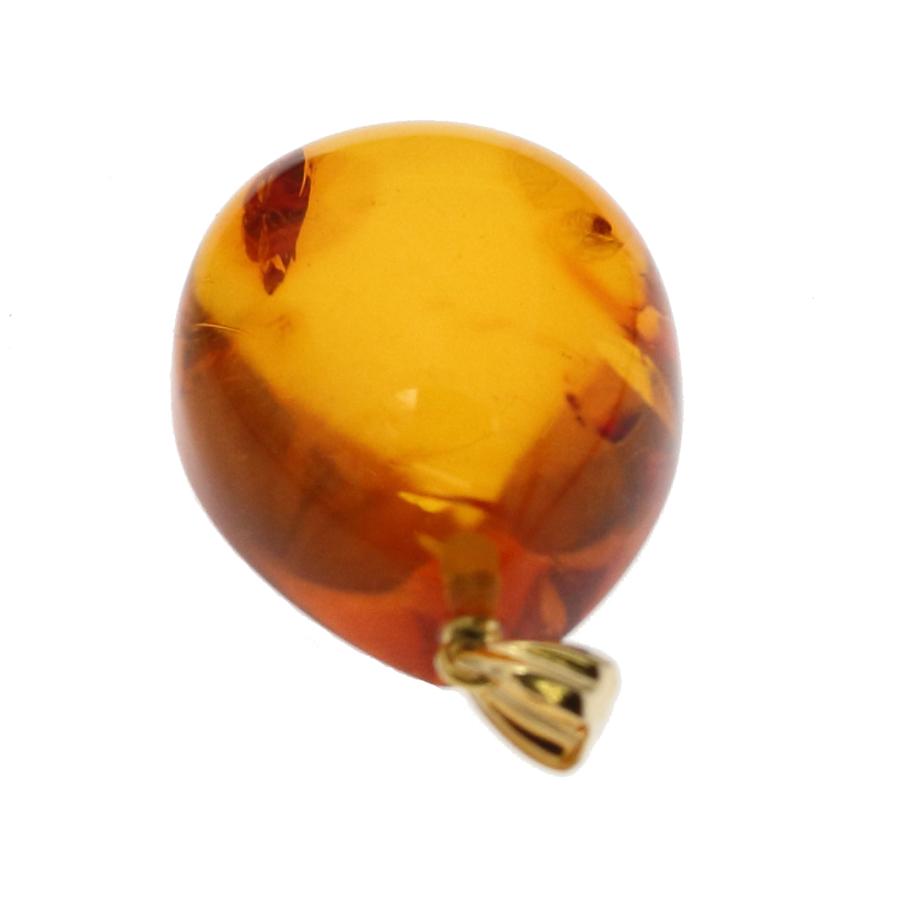 本琥珀ペンダント 、約50.5cm　ヴィンテージ、コレクション 琥珀ペンダント - 久慈琥珀オンラインショップ