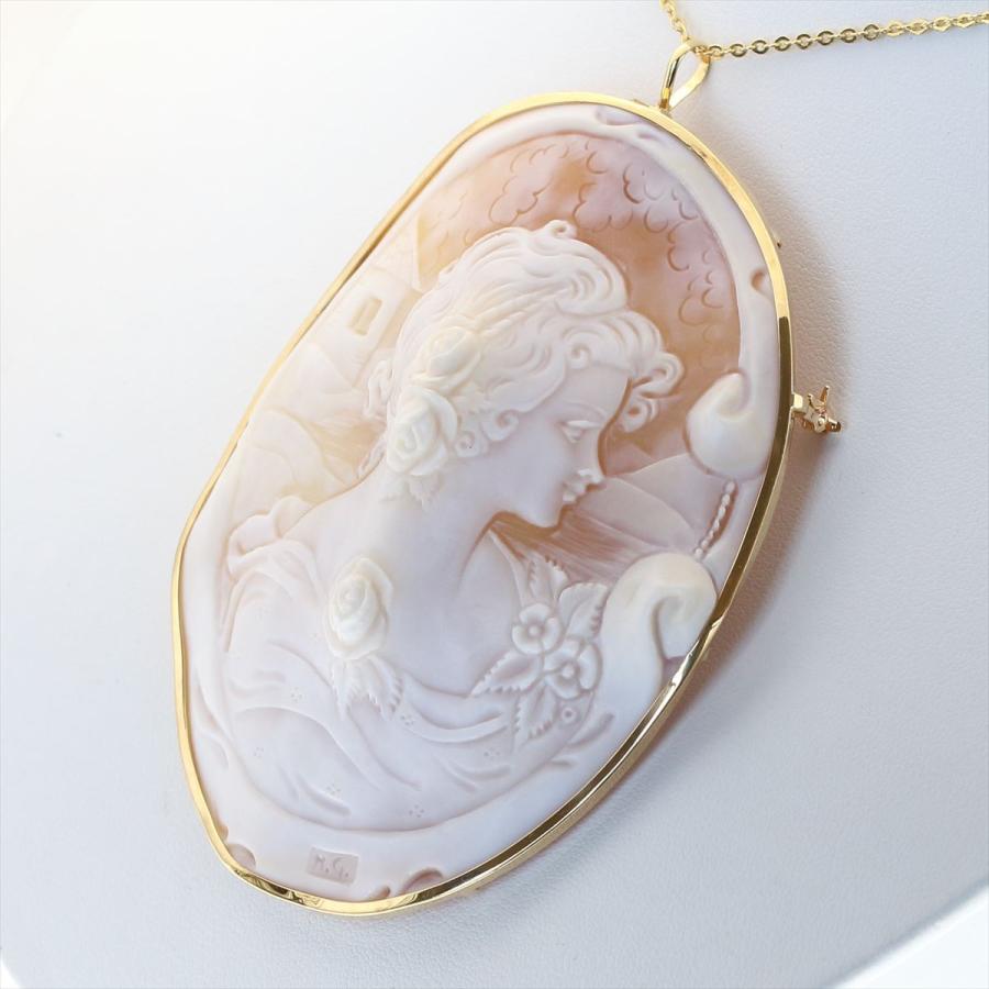 GALLERY megumi 保証書付き ペンダント K18 天然 K18WG ダイヤモンド 