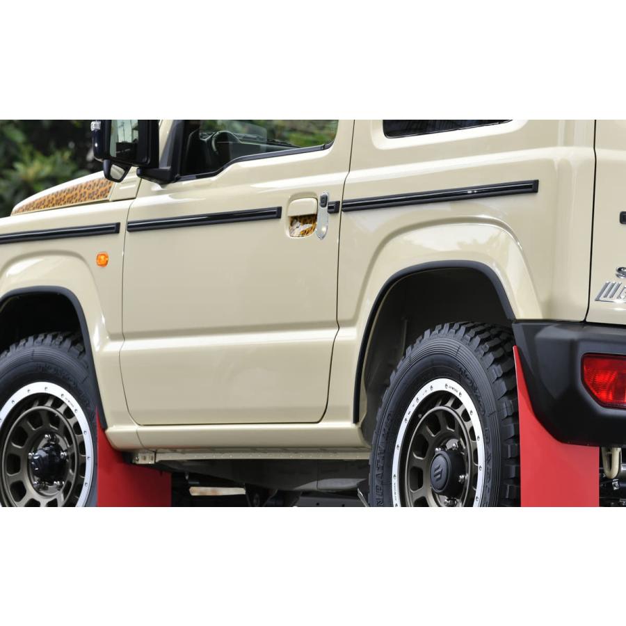 ジムニー JB64専用 マットブラックフェンダーモール : 愛工房 ジムニー JB64専用 マットブラックフェンダーモール : 愛工房
