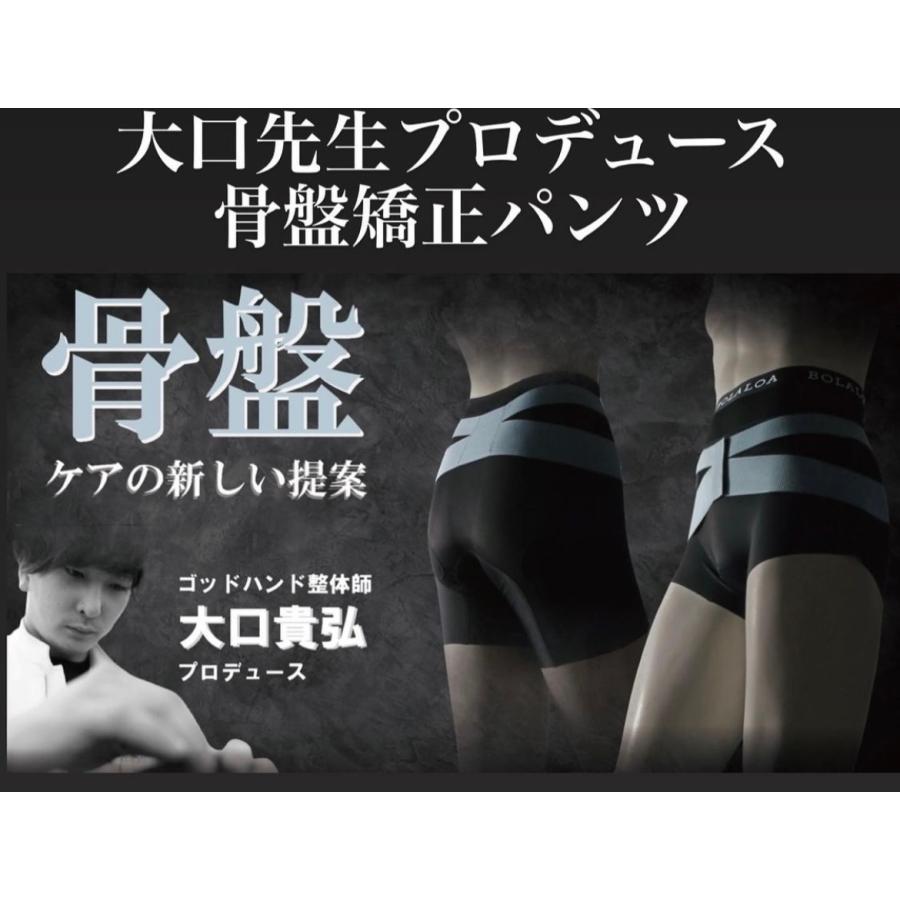 BOLALOA CORE WORK 骨盤ベルト ボクサーパンツ新品未使用 骨盤ケアの全く新しいカタチ！世界で活躍するゴッドハンド整体師の骨盤