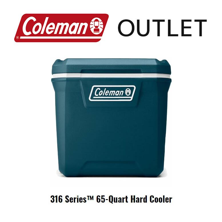 Coleman - 【美品】Coleman 316シリーズ 65QT ホイールクーラー Coleman /お取り寄せ/クーラーボックス コールマン 316シリーズ