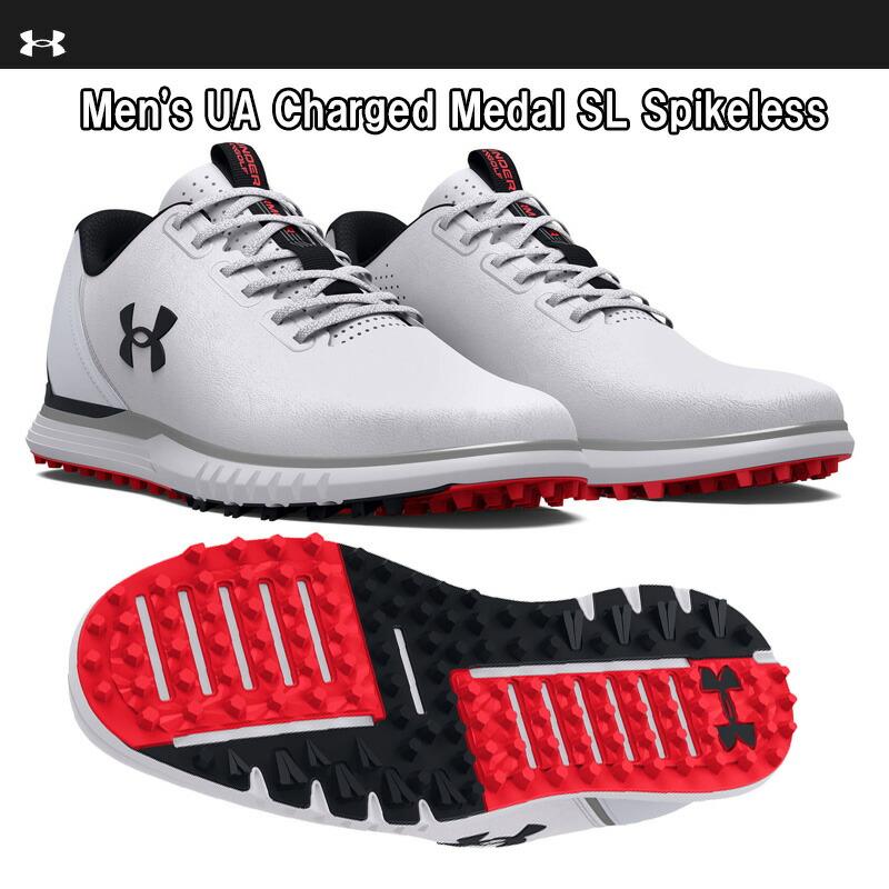 アンダーアーマー Under Armour Men’s UA Charged Medal Spikeless Golf Shoes メンズ