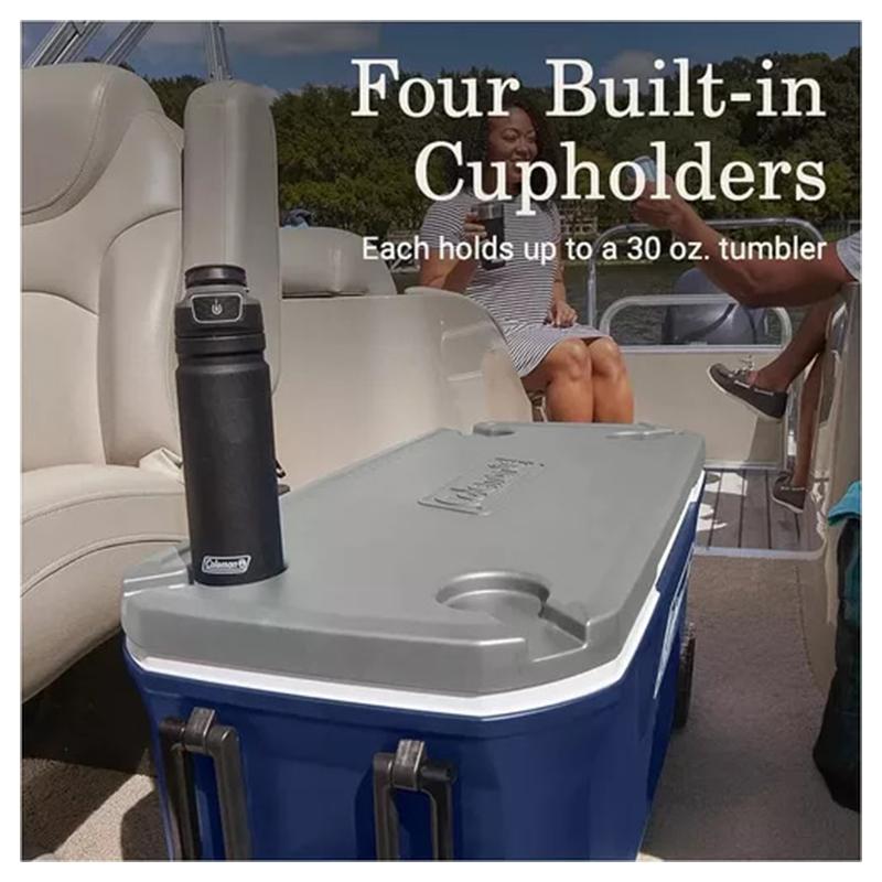 コールマン クーラーボックス COLEMAN 316 Series 100QT Wheeled Cooler Twilight トワイライト 95L ホイールクーラー 日本未発売モデル2179154_5