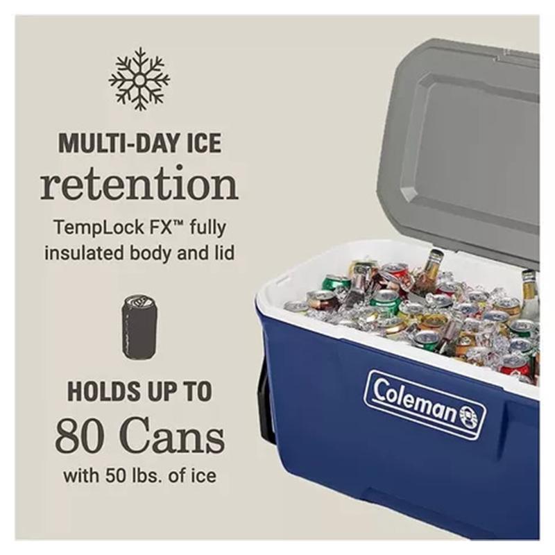 コールマン クーラーボックス COLEMAN 316 Series 100QT Wheeled Cooler Twilight トワイライト 95L ホイールクーラー 日本未発売モデル2179154_6