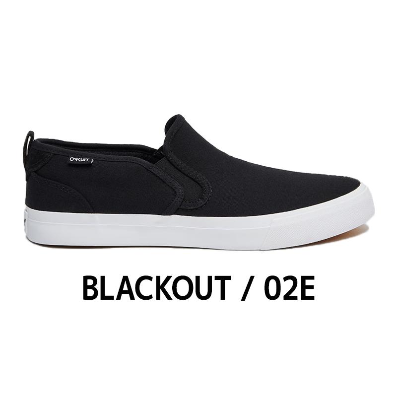 Oakley ブラック スリッポンシューズ オークリー クラシック スリッポンブラックOAKLEY B1B CLASSIC SLIP ON