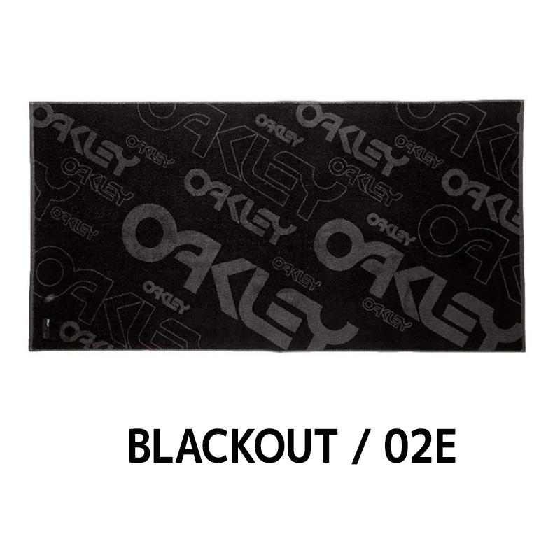 オークリー タオル ブラック バイグリーンOAKLEY B1B Repeat Towel FOS900506 スポーツ 旅行 バスタオル 大判｜megurie2｜04