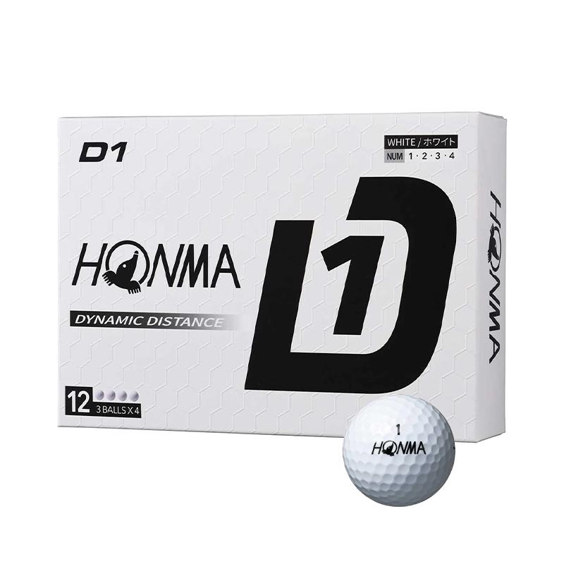 【在庫あり・即納】HONMA ホンマ D1 Ball  2024 D1 ボール 4ダースセット（12個入りｘ4）日本正規品【BT2401】 ゴルフボール｜megurie2｜02