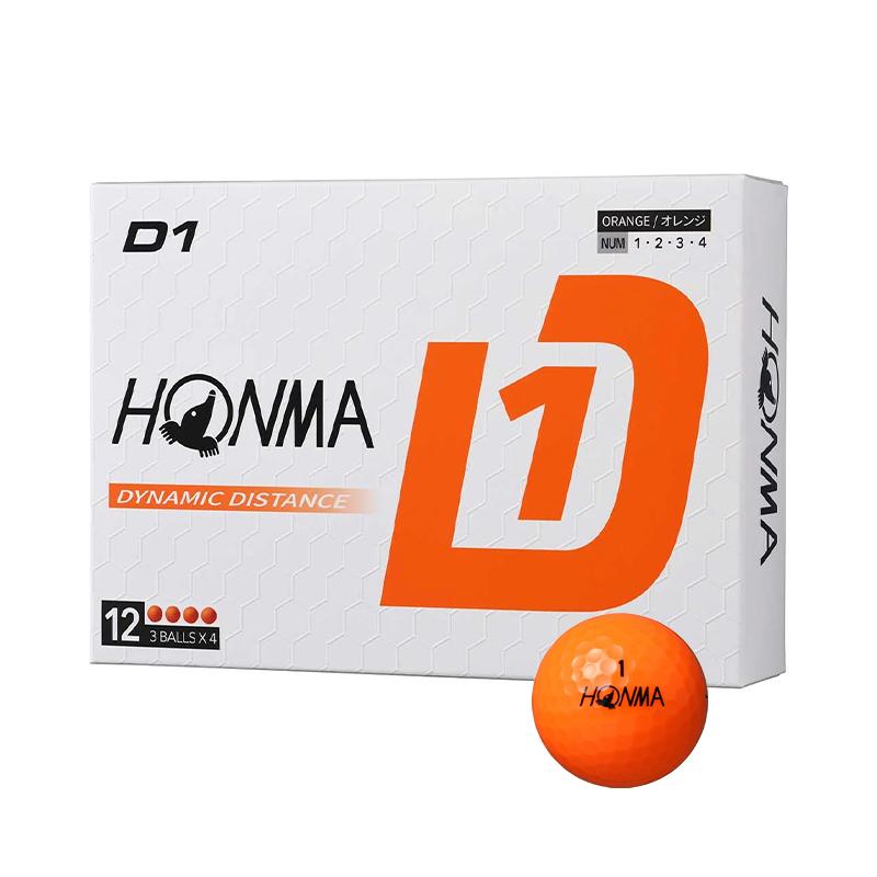 HONMA D1 ゴルフボール 4色12個セット HONMA D1 ゴルフボール 4色12個セット HONMA D1 ゴルフボール 4色12