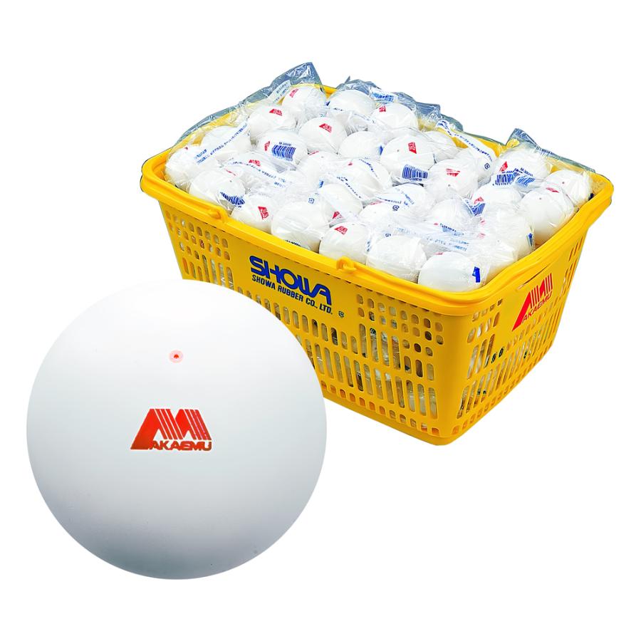 新品】アカエム ソフトテニスボール 練習球 ホワイト 10ダースセット