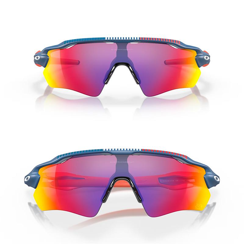 オークリー サングラス OAKLEY Tour de France Radar EV Path OO9208-C338 Prizm Road ユニバーサルフィット 2021 ツールドフランス ラーダーイーブイパス｜megurie2｜02