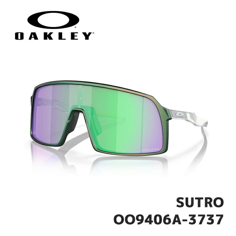 オークリー サングラス OAKLEY SUTRO OO9406A-3737 Matte Silver Green 