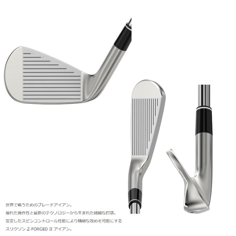 SRIXON  Z-FORGED 2 アイアン（5-P）6本セット2023年モデル 日本モデルDG  DST シャフトスリクソン Zフォージド2 アイアンセット 日本正規品｜megurie2｜02