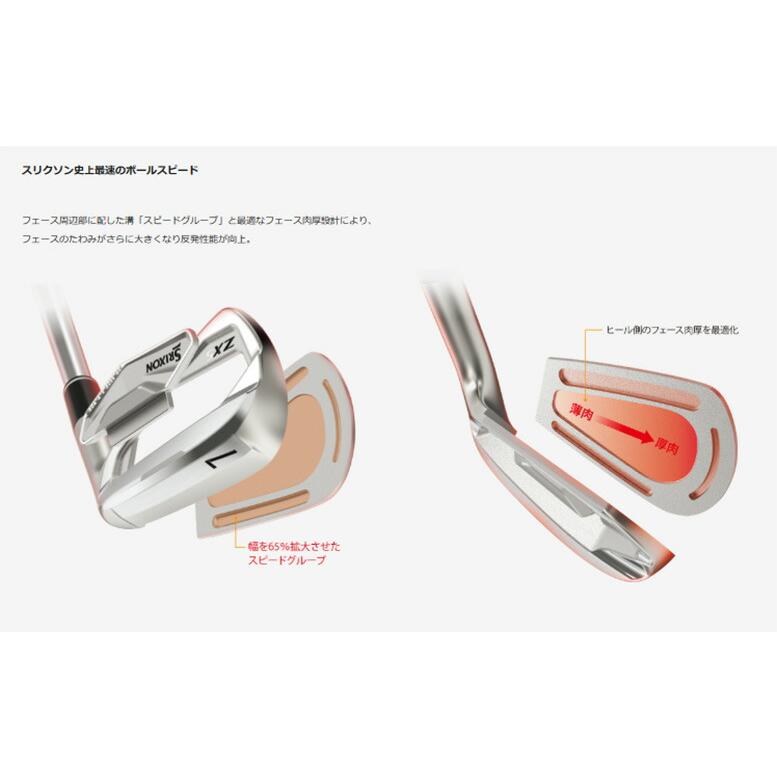 SRIXON ZX5 Mk2 アイアン(5-P)6本セット2022年モデル 日本 SRIXON ZX5 Mk2 アイアン(5-P)6本セット2022年モデル 日本