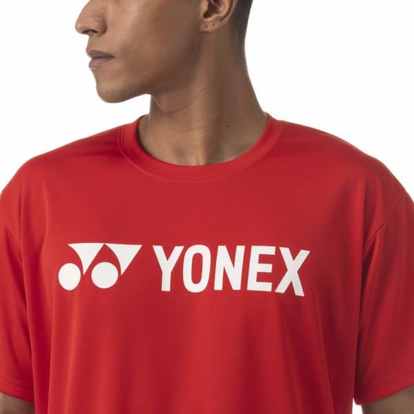 ヨネックス ドライTシャツ.16501 サンセットレッド ユニセックス 男女兼用 半袖トップス YONEX｜megurie2｜06