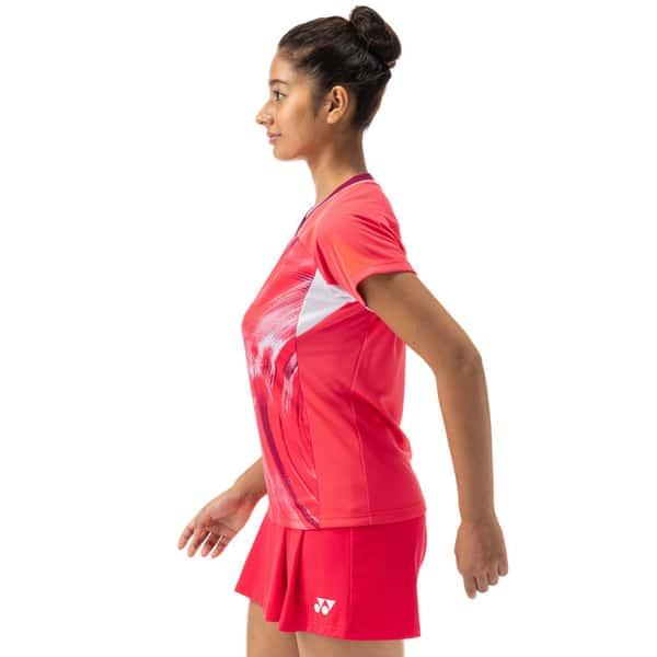 YONEX ヨネックス ゲームシャツ. 20769 パールレッド ウィメンズ