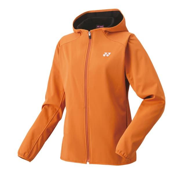 YONEX ヨネックス ウォームアップパーカー. 58105 カッパーオレンジ