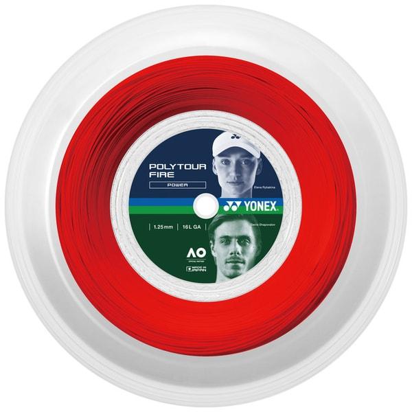 ヨネックス YO-PTF125R2-001 硬式テニス用ストリング ポリツアー ファイア 125（レッド）YONEX テニス[YOPTF125R2001] 返品種別A YONEX ヨネックス テニス ストリング ポリツアー ファイア 125