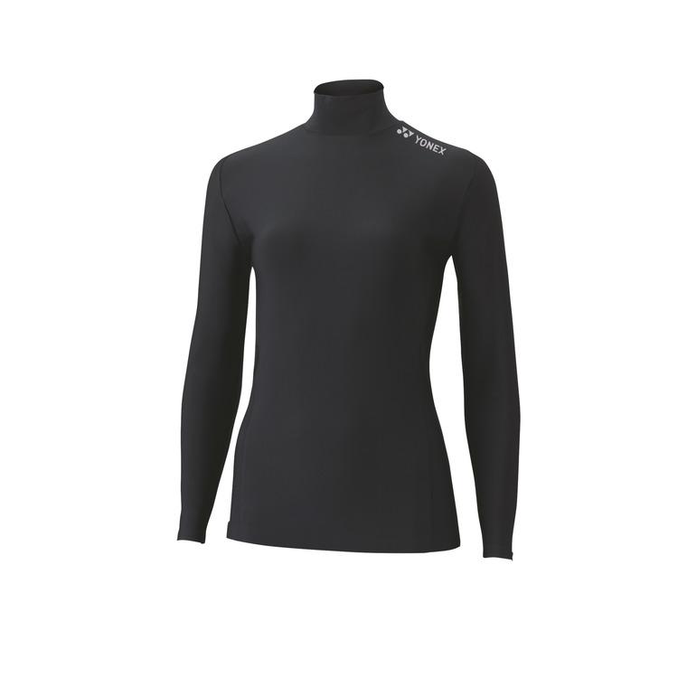 YONEX（ヨネックス） ハイネック長袖シャツ. STBF1518-007 ブラック