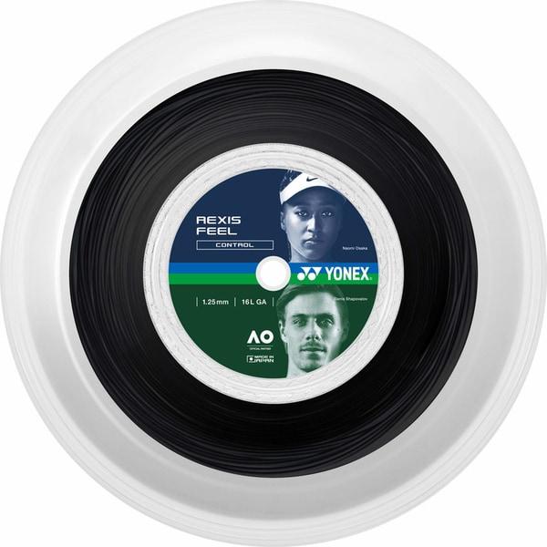 ヨネックス YO-TRFL125R2-007 硬式テニス用ストリング レクシスフィール125（ブラック）YONEX テニス[YOTRFL125R2007] 返品種別A YONEX（ヨネックス） テニス ストリング レクシスフィール125