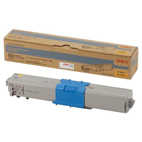 純正品4色セット 沖 TC-C4A2 大容量トナーカートリッジ 4色セット OKI TC-C4AK2/Y2/M2/C2_4