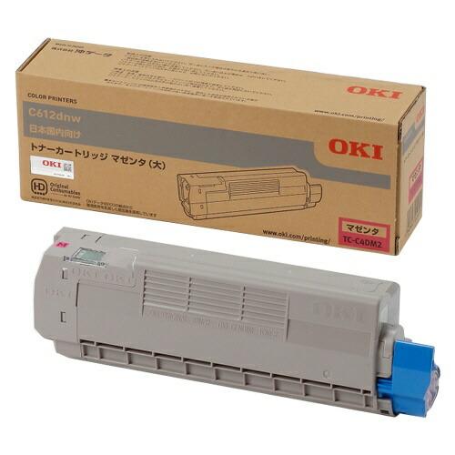 ポイント10倍！ 純正品 沖 TC-C4D2 トナーカートリッジ (大) 4色セット OKI TC-C4DK2/Y2/M2/C2_3