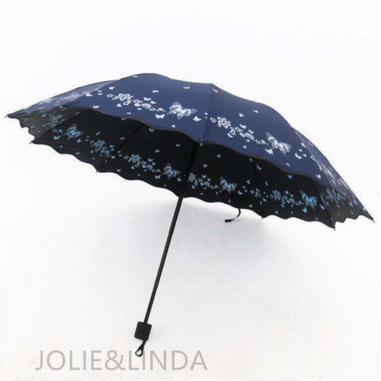 折りたたみ傘 晴雨兼用 uvカット 手動 レディース 大きい 日傘 花柄 おしゃれ 遮光 遮熱 軽量 丈夫 耐風10本骨 梅雨対策 7色 |  | 16