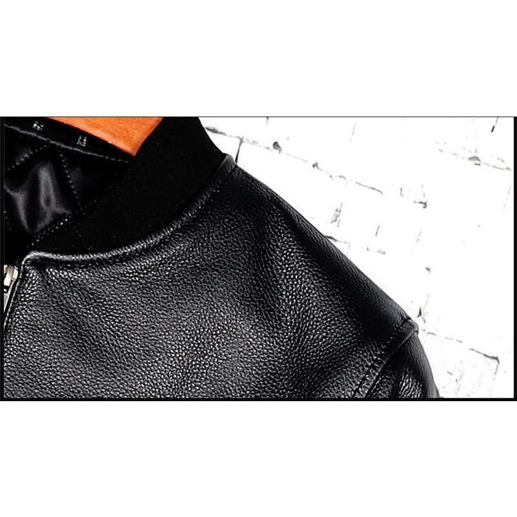 モールのページ メンズ革ジャン 　秋冬　レザージャケット ライダースジャケット バイクウェア シングル 男性用　　防寒防風