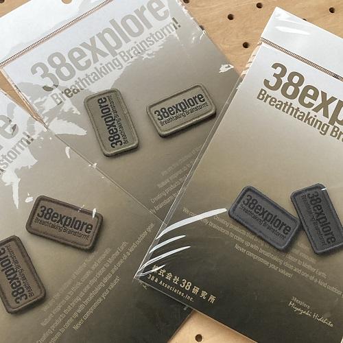 38explore Patch38 SMALL 2枚セット カーキ : MEGURU Yahoo!店 - 通販