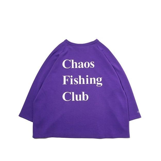 Chaos Fishing Club LOGO RAGLAN カオスフィッシングクラブ ロゴ Chaos Fishing Club LOGO RAGLAN カオスフィッシングクラブ ロゴ