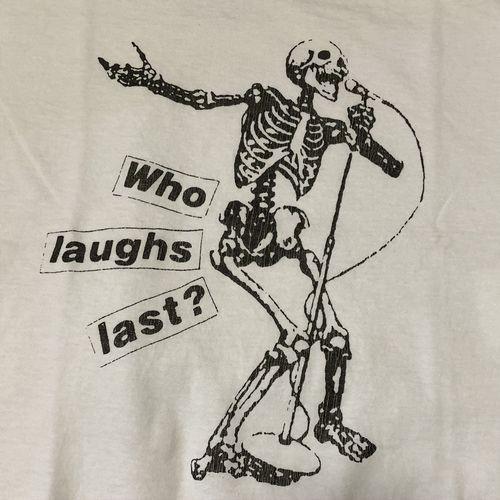 Insonnia PROJECTS　RAGE AGAINST THE MACHINE　"LAUGHS LAST" TEE　レイジ アゲインスト ザ マシン　WHT｜megurumie｜02
