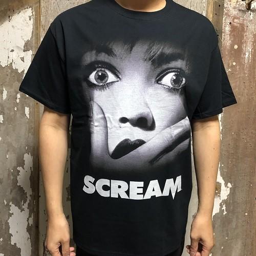 SCREAM PRINT TEE スクリーム Tシャツ BLK : movie-scream-blk 