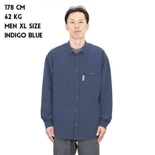 RIDGE MOUNTAIN GEAR Basic Long Sleeve Shirt MEN リッジマウンテン