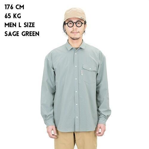 RIDGE MOUNTAIN GEAR Basic Long Sleeve Shirt MEN リッジマウンテン