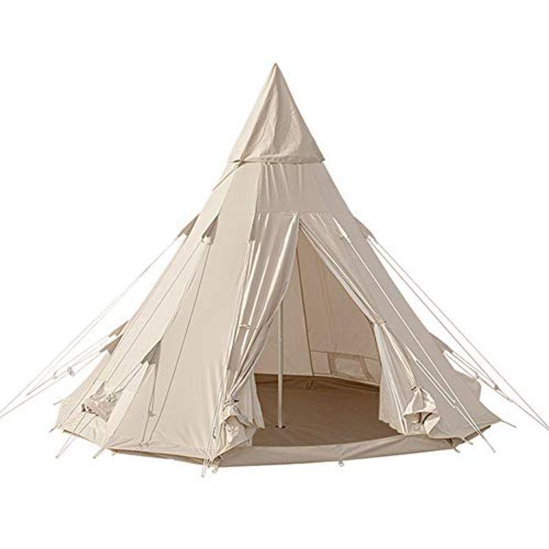 新しい季節 ポリコットン コットンテント ワンポールテント Tomount キャンプテントtc素材 焚火 遮光 通気 撥水 簡単設営 3 5人 四季適用 タープ テント設営用品 Vaasanooppera Com