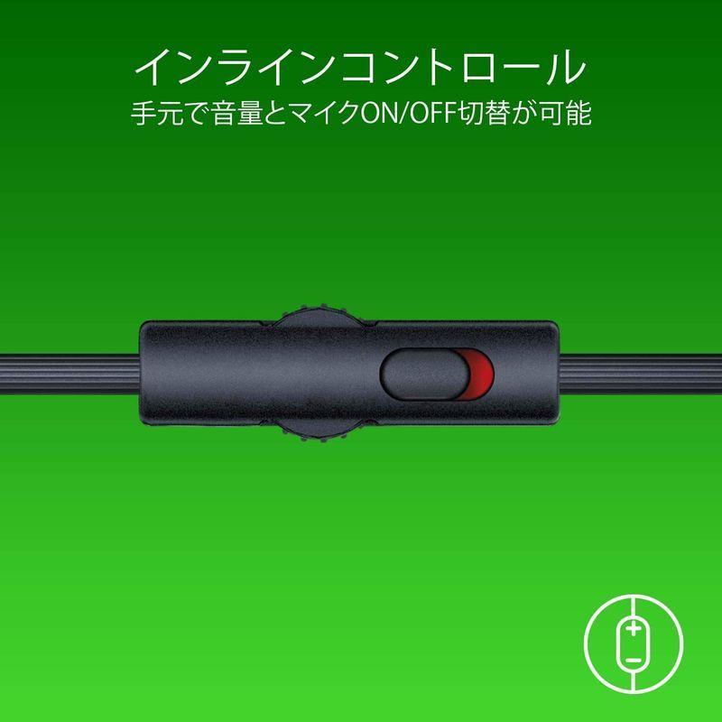 Razer Tetra 片耳 ヘッドセット 3.5mm 超軽量 左右どちらでも使用可能なマイク 会議通話 ボイスチャット ゲーミング PC｜megusta｜08