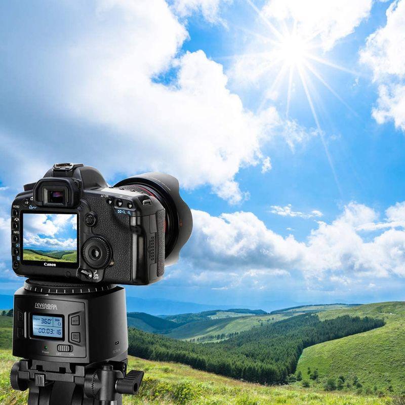 公式ショップSevenoak SK-EBH2000 自動回転 タイムプラス PROバージョンアップ版 SK-EBH01 LEDスクリーン表示 雲台 パノ  カメラアクセサリー