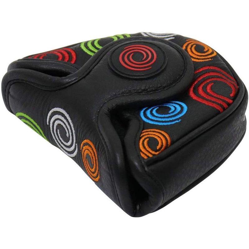 ODYSSEY （オデッセイ） TOUR SUPER SWIRL BLACK 限定 マレット パターカバー 5517201 本革 オデッセイ TOUR SUPER SWIRL BLACK 限定 マレット パターカバー 本革